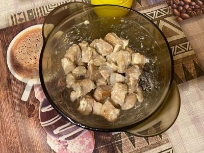 Salotas „Lorencijo“ su vištienos filė ir Cezario padažu Žingsnis 5