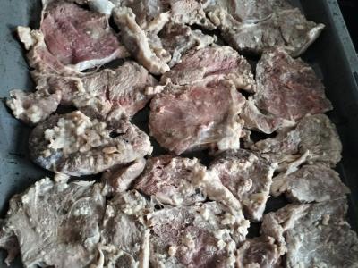 Prancūziškas švelnus mėsa Žingsnis 2