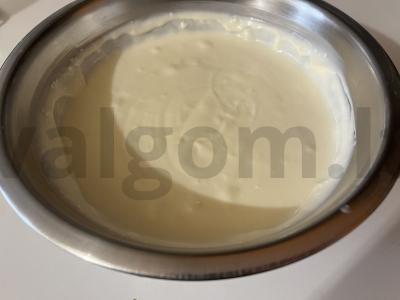 Kremas su varškės sūriu tortui „Napoleonas“ pagrindine nuotrauka