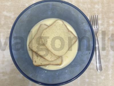 Omletas su tostų duona Žingsnis 4