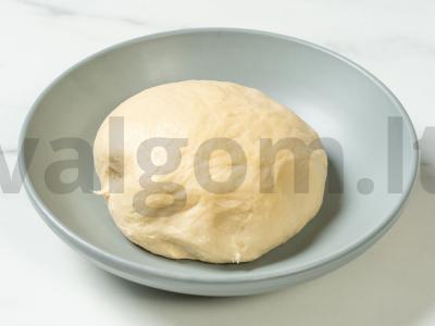 Tešla iš rūgštaus pieno Žingsnis 4