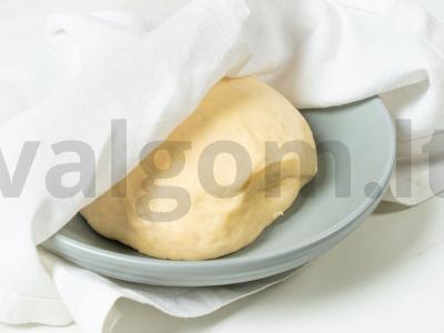 Tešla iš rūgštaus pieno Žingsnis 5