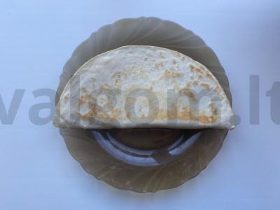 Tortilija su daržovių ir mėsos įdaru Žingsnis 7