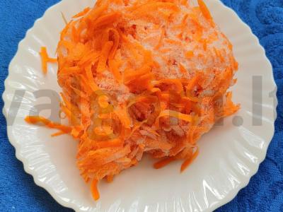 Ryžiai su daržovėmis ir grybais kaip garnyras Žingsnis 2