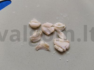 Ryžiai su daržovėmis ir grybais kaip garnyras Žingsnis 4