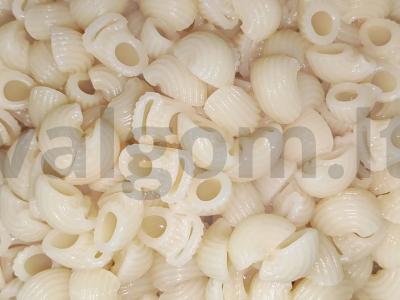 Virti rageliai su sviestu ir petražolėmis Žingsnis 1