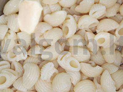 Virti rageliai su sviestu ir petražolėmis Žingsnis 2