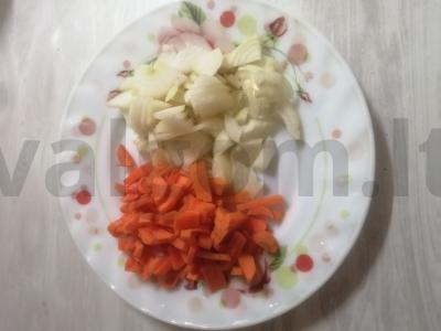 Sūris su vištiena ir avižomis Žingsnis 4