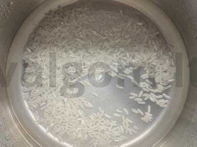 Įdarytos cukinijos su ryžiais ir daržovėmis Žingsnis 1