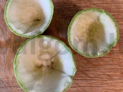 Įdarytos cukinijos su ryžiais ir daržovėmis Žingsnis 5