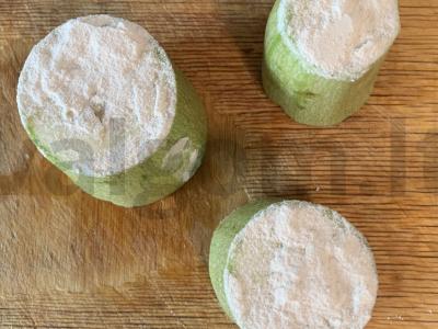 Įdarytos cukinijos su ryžiais ir daržovėmis Žingsnis 7