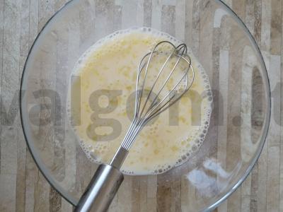 Klasikiniai blynai su mėsa Žingsnis 2