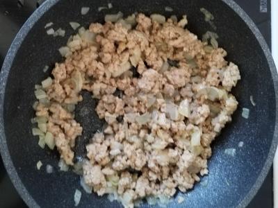 Klasikiniai blynai su mėsa Žingsnis 3