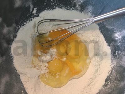 Blynai su grietinėlėmis Žingsnis 2