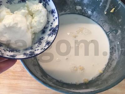 Blynai su grietinėlėmis Žingsnis 3