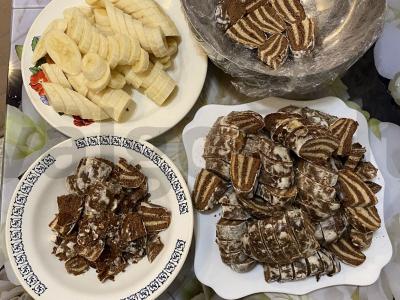 Tortas „Vėžlio kiautas“ Žingsnis 1