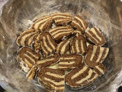 Tortas „Vėžlio kiautas“ Žingsnis 6