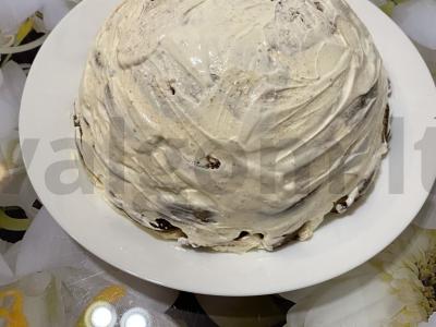 Tortas „Vėžlio kiautas“ Žingsnis 9