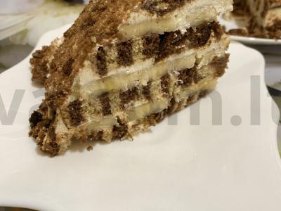 Tortas „Vėžlio kiautas“ Žingsnis 11