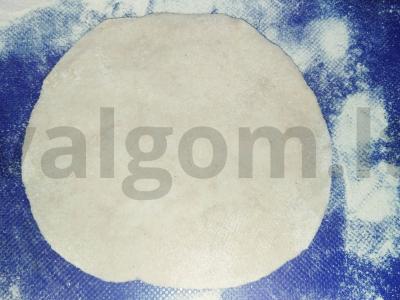 Kibinai iš kvietinių-grikių tešlos Žingsnis 8