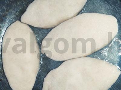 Kibinai iš kvietinių-grikių tešlos Žingsnis 11