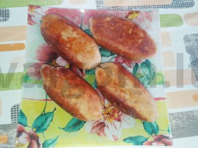 Kibinai iš kvietinių-grikių tešlos Žingsnis 13