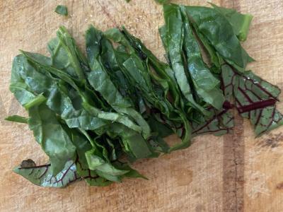 Daržovių salotas su balzaminiu padažu Žingsnis 1