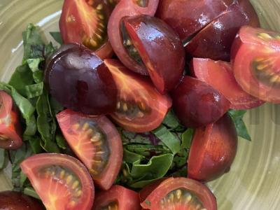 Daržovių salotas su balzaminiu padažu Žingsnis 4