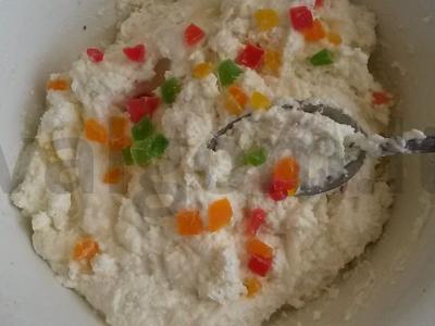 Lengva varškės pyragas su želatina Žingsnis 6