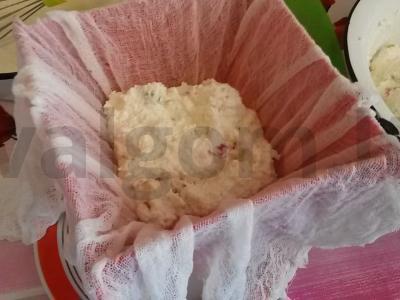 Lengva varškės pyragas su želatina Žingsnis 7