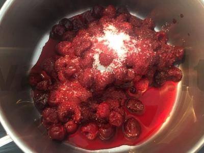 Vyšnių sūrio pyragas Žingsnis 8