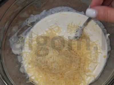 Žiedinės kopūstų apkepas su sūriu ir česnaku Žingsnis 5