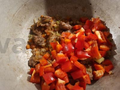 Lagman su jautiena ir prieskoniais Žingsnis 3