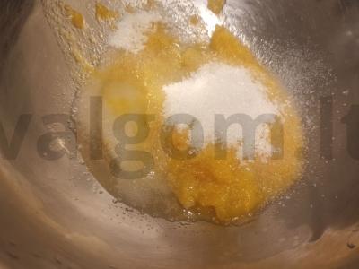 Avižinių sausainių su moliūgų tyrė Žingsnis 1