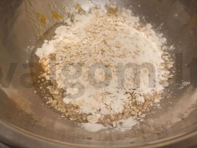 Avižinių sausainių su moliūgų tyrė Žingsnis 3