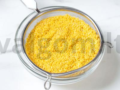 Kruopos iš perlinių miežių Žingsnis 1