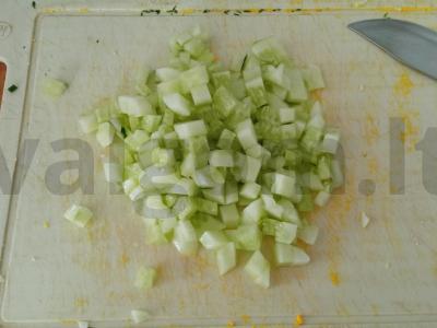 Paprasta vasaros okroška Žingsnis 5