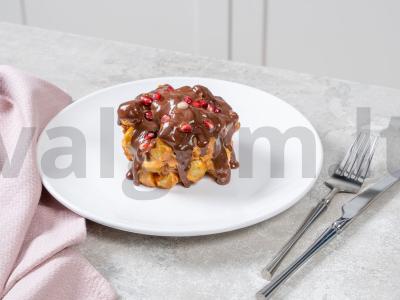 Tortas iš kukurūzų lazdelės su kondensuotu pienu greitai pagrindine nuotrauka