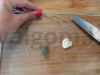 Makaronai su avinžirniais ir rūkytomis šoninėmis Žingsnis 3