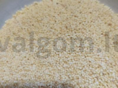 Kasha ant laužo Žingsnis 1