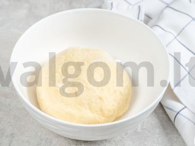 Pyragėliai su sausais pieno milteliais orkaitėje Žingsnis 2