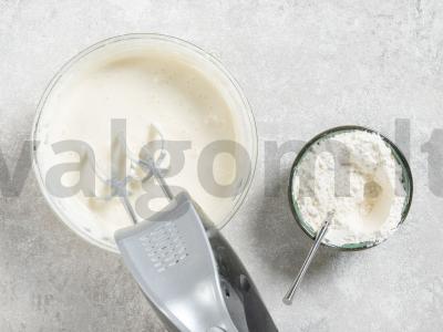 Vafliniai vamzdeliai Žingsnis 2