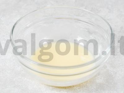 Vafliniai vamzdeliai Žingsnis 3