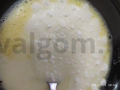 PP blynai iš ryžių miltų pusryčiams Žingsnis 2