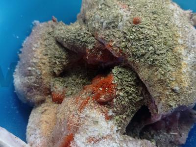 Vištiena su bulvėmis orkaitėje Žingsnis 1