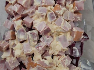 Sluoksniuotas salotas su obuoliu Žingsnis 5