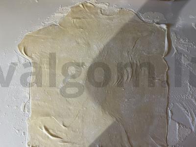 Auksinis obuolių štrudelis greitai Žingsnis 2