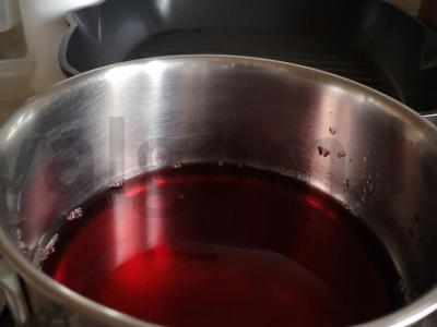 Vyšnių želė iš sulčių Žingsnis 3