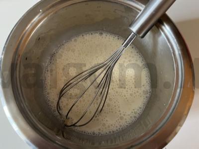 Pieninė-bananų avižinė košė Žingsnis 3