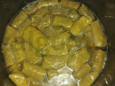 Dolma su raugintu pienu Žingsnis 3